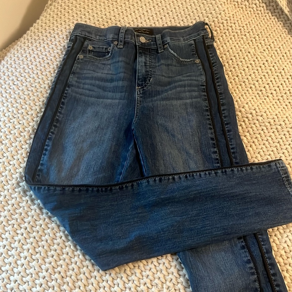Banana republic curvy high rise skinny jeans